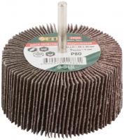 Диск лепестковый 80*40*6мм Р80 для дрели радиальный 39604