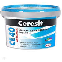 Затирка эластичная водоотталк. д/швов Светло-коричневая 2кг