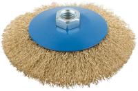 Корщетка-колесо М14 с наклоном 125мм 38928М