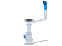 С0145Сифон Ани 31/2"*40 с жестким переливом