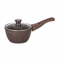 Ковш 1,2л Гранит brown со съемн.ручк. и ст/кр 081806