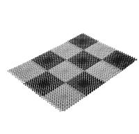 Коврик ТРАВКА 42*56см (черно-серый) 71-003