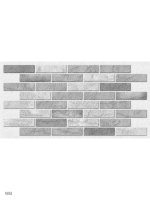 Панель ПВХ "Кирпич дымчатый " 960*485мм 