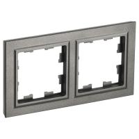 Рамка 2 пост. шампань Brite