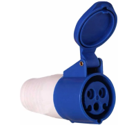 Розетка силовая 213 2Р+РЕ 16А 220В 