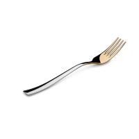 Вилка десертная Торжество М18 н80/22 част. золото
