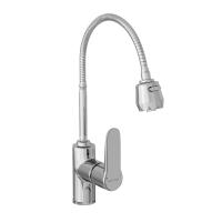 Смеситель для кухни AVRORA Kichen AV9001S с гибким изливом,нержав.сталь