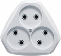 Розетка 3ОП РА10-387 Кунцево