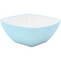 Салатник Duo light квадрат 0,7л 140*140*70мм микс с34616пб
