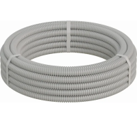 Труба гофр.16мм ПВХ (серая) с зондом 20м