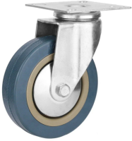Колесо поворотное d=125мм на площадке