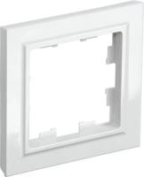 Рамка 1 пост. бел. Brite