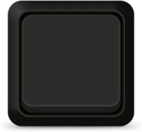 Выключатель 1ОП Олимп черный