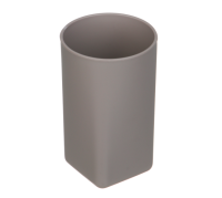 VETTA Стакан д/ванной, пластик, 350мл, бежевый