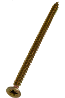 Шуруп желтый цинк 4,5х80мм 80шт