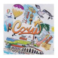 Салфетки бум. 12шт 33*33 512-095 