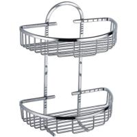 339-2/L Полка 2-х ярусная хром