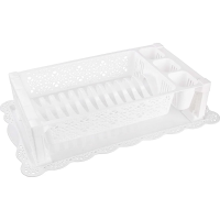 Сушилка д/посуды  Кружево 2ур.бел  М6283