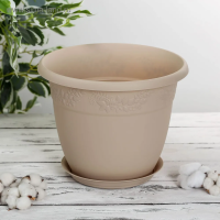 Горшок для цветов Рябина d-400мм 22л. Латте 