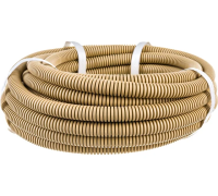 23118 Труба гофр.16мм ПВХ сосна с зондом 1м 