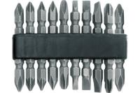 Набор бит 10шт 50мм двухсторонние 57650