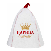 Шапка банная принт войлок