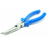 Утконосы загнутые 160мм синие ручки 71162