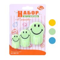 Набор крючков 3шт "Смешинки"