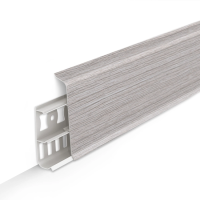 Плинтус 253 "Деконика" 85мм*2,2м "253 Ясень серый" 