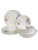 Набор столовый 19пр. Лаванда стеклокер. 7131н-19