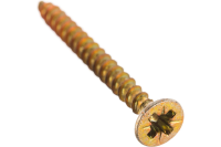 Шуруп желтый цинк 3,5/35  20шт