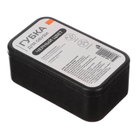 Губка д/обуви черная "Фукс"