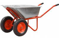 Тачка строител. ECO WB351-2 (130л, 350кг, 2 пневмоколеса)