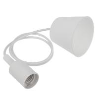 Подвес-патрон Е27 силикон бел.