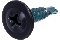 Саморез прессшайба серый графит 4,2х16 сверло 250шт