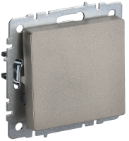 Выключатель 1СП 10А мех.шампань Brite