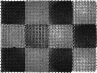 Коврик ТРАВКА 42*56см (черно-серый) 