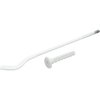 Кронштей для радиатора анкерный с дюбелем 7*300 1шт