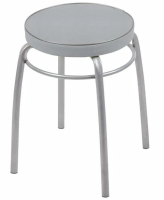 Табурет Фабрик 1 с ободом ТФ01 Ника св.сер.