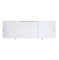 Экран д/ванн ОПТИМА пластик 1,5м белый