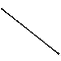 Карниз д/ванной 2м, черный алюм. VETTA 461-369