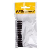 Колодка клеммная 4мм черная PROCONECT