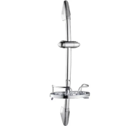 Стойка для душа с мыльницей металл. G99019