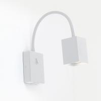 Бра на гибком осн. 1*GU10 General GWL-M-IP20 белый Библиотека
