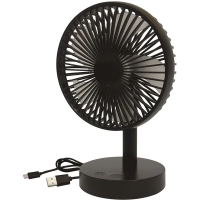 Вентилятор настольный 6Вт USB черн.