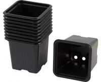 Горшок д/рассады квадр. (10шт) 7*7*6,5см  Агроформ 