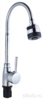 Смеситель для кухни TSB-733-01 гибкий излив, пластик