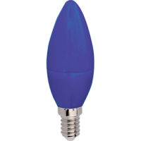 Лампа Ecola LED В35 6W E14 Синяя
