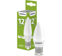 Лампа Софит 12Вт 4К Е27 С35 Generica