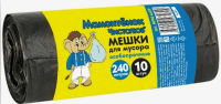 Мешки д/мусора 240л/10шт "Мамонтенок" 
